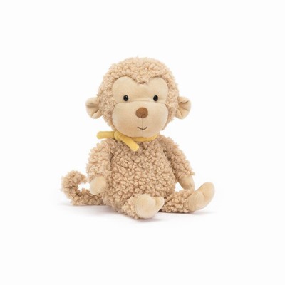 Jellycat Fuzzkin Monkey UK | 53487EWYD